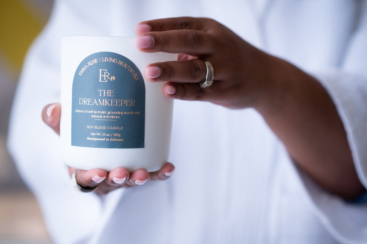 The Dreamkeeper Luxury Lavender & Sandalwood Candle | 10 oz